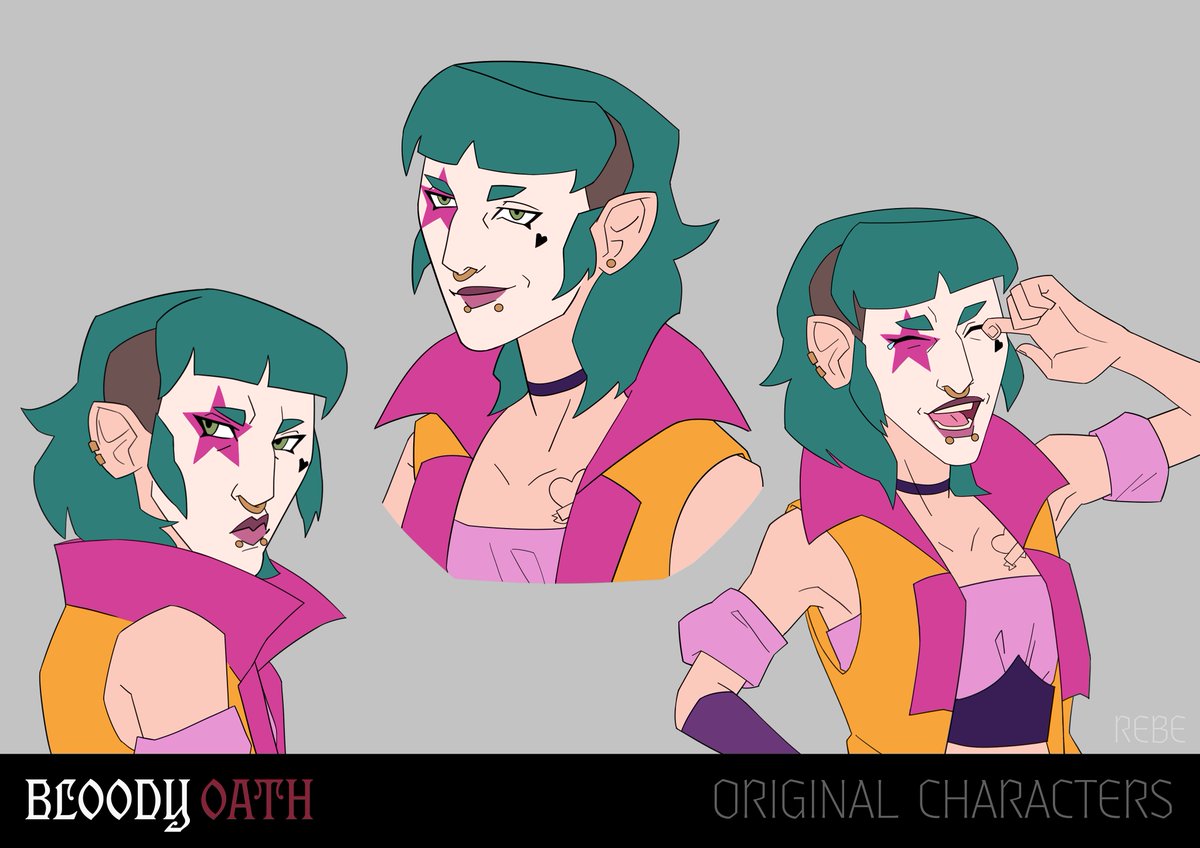 rebe_draws's tweet image. Howdy folks! 🤠 I'm Rebe, a Melbourne based character artist and illustrator looking for remote or in-house work ✨
🔗to my folio: rebes-art.carrd.co