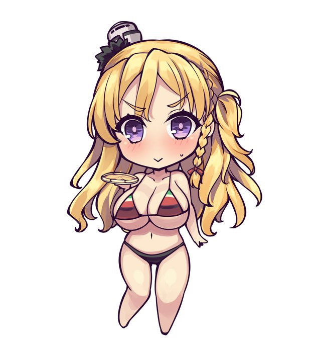 ビキニだよ!ザラ姉さま! 