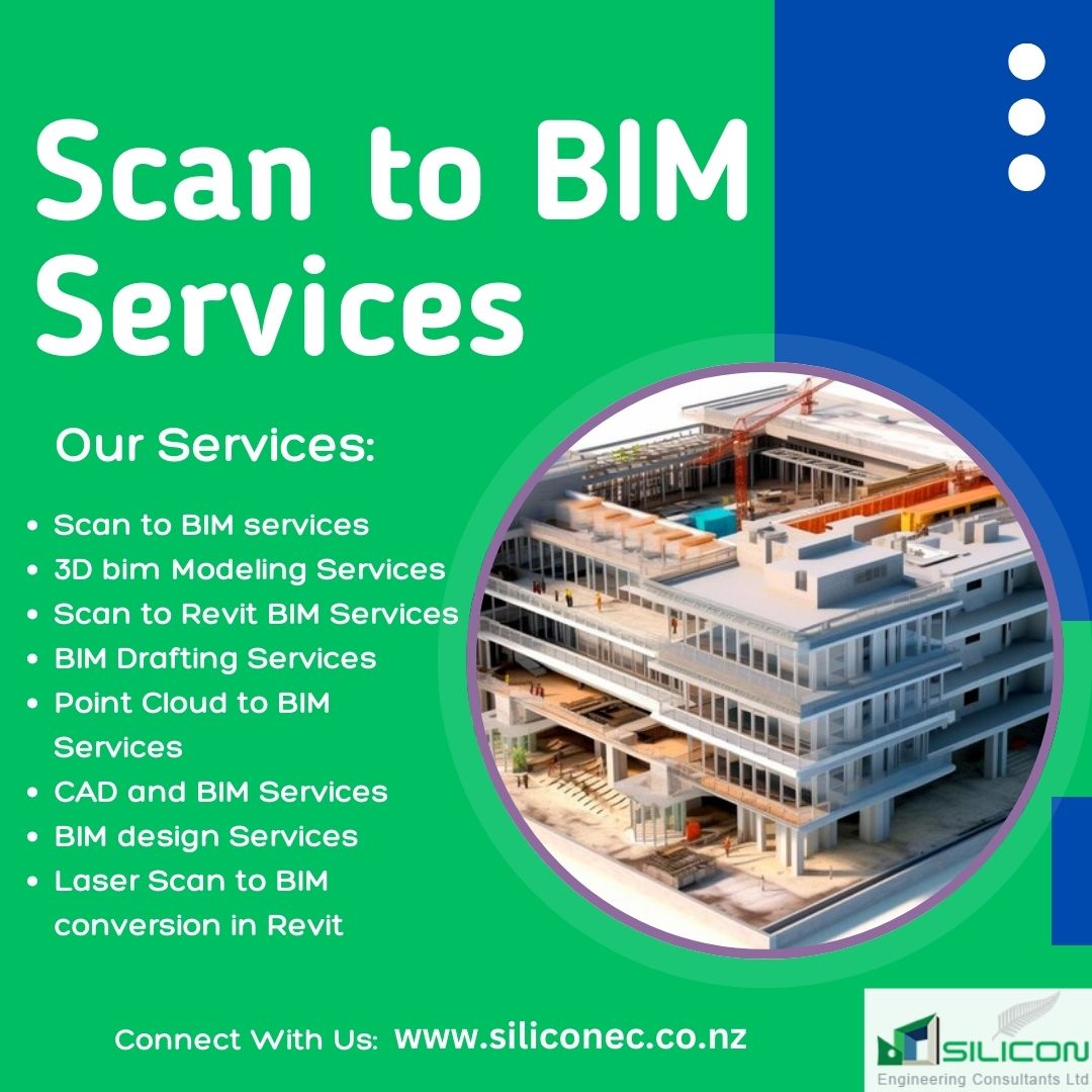 siliconecnz's tweet image. Silicon Engineering Consultant NZ offers professional Scan to BIM services in New Zealand, revolutionising the way structural projects are managed.

Visit Us:
shorturl.at/aEddh

#ScantoBIMServices #ScantoBIMOutsourcingServices
#PointCloudtoBIMServices #ScantoRevitBIMService