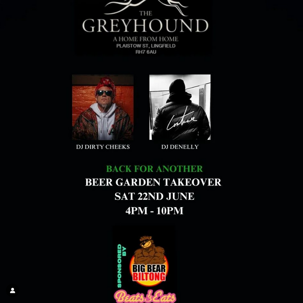dirtycheeks's tweet photo. BACK FOR ANOTHER...BEER GARDEN TAKEOVER...SAT 22ND JUNE 4pm-10PM #DJS #GARDEN #BEATSNEATS #BIGBEARBILLTONG #JAZZ #LATIN #FUNK #SOUL #REGGAE #HIPHOP #HOUSE https://t.co/mIV9QaXlOx