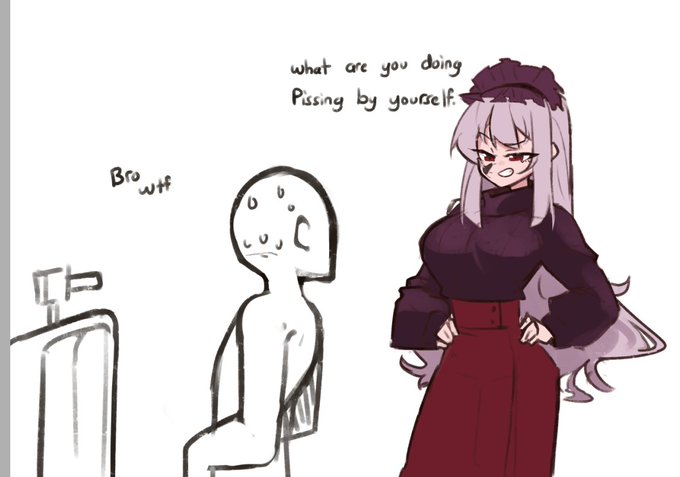 quicc doodle
idk what compelled me to do dis 🗿
 #PorcelainMade 