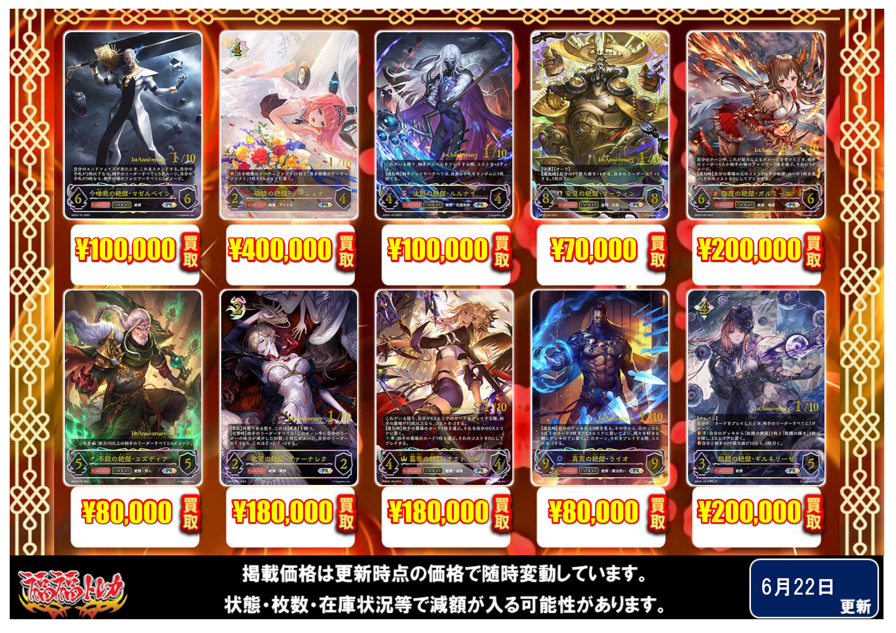 安息の絶傑・マーウィン　シリアルナンバー シャドウバース エボルヴ/PR/フォロワー・エボルヴ/『シリアル