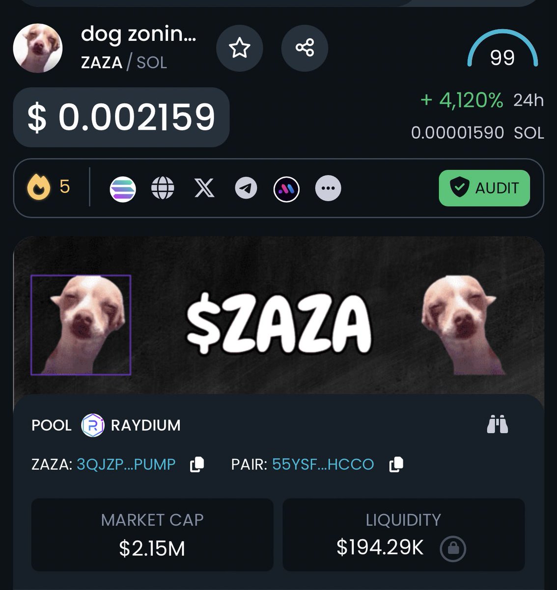 saw it this ticker Jav’s bot at 200k cap, shared this w/subs at 600kcap ——-> now sitting at 2.1m$

gimme 250 reposts and i share a ticker today to everyone