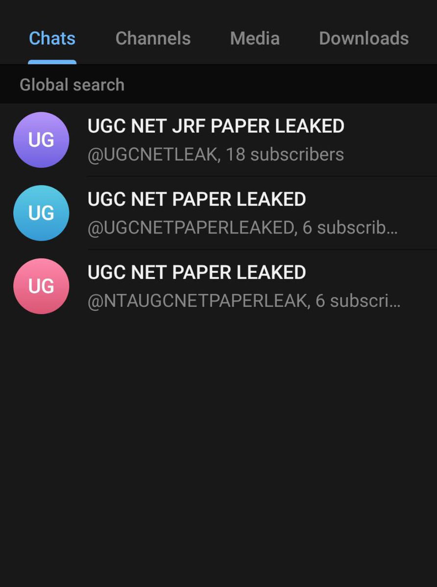 slothofalltradz's tweet photo. What the hell is going on? Now the UGC-NET paper was leaked before the examination on Telegram.
Like there is no integrity left in conducting exams.
#UGC_NET #ugc #NET_JRF #NTA_ही_अपराधी #NTA
@NTA_Exams
@harshiee_26 https://t.co/bhdKP0YEvJ