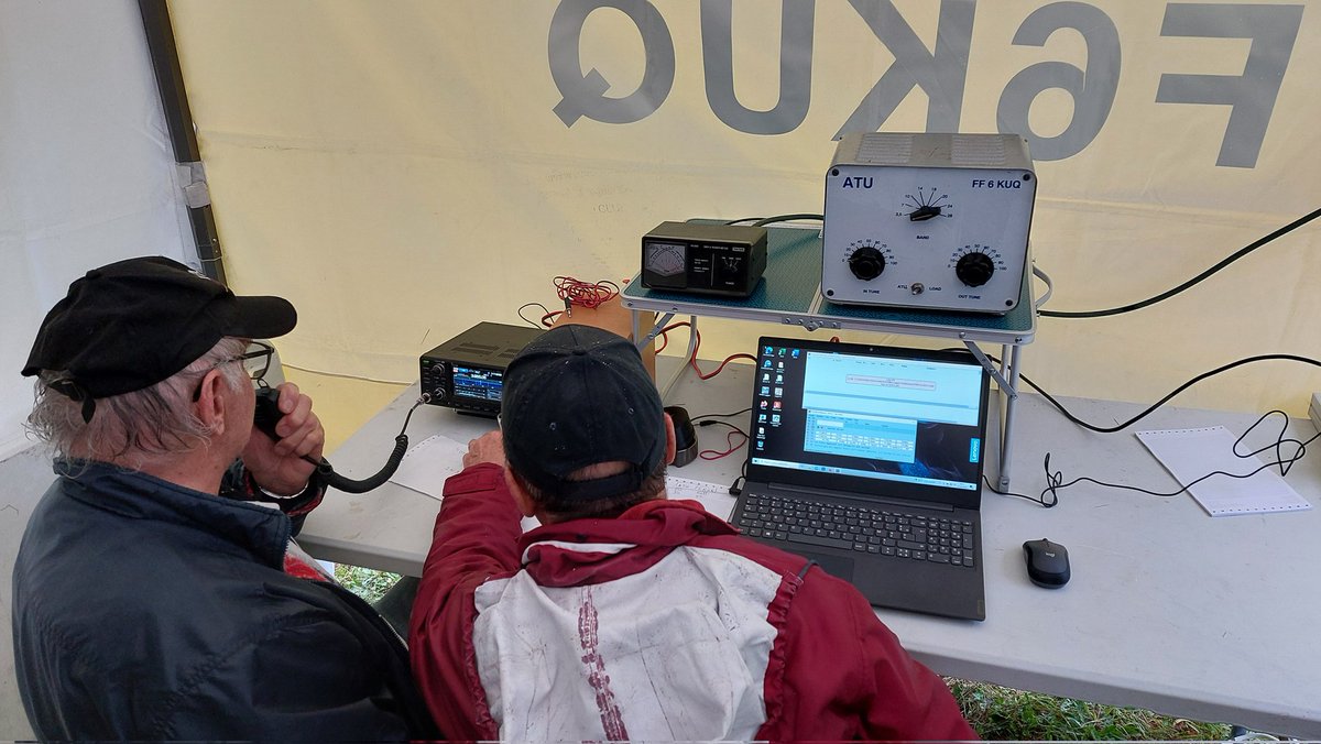 F6KUQ/P  Moulin de Dubern dmf33037 7095kHz