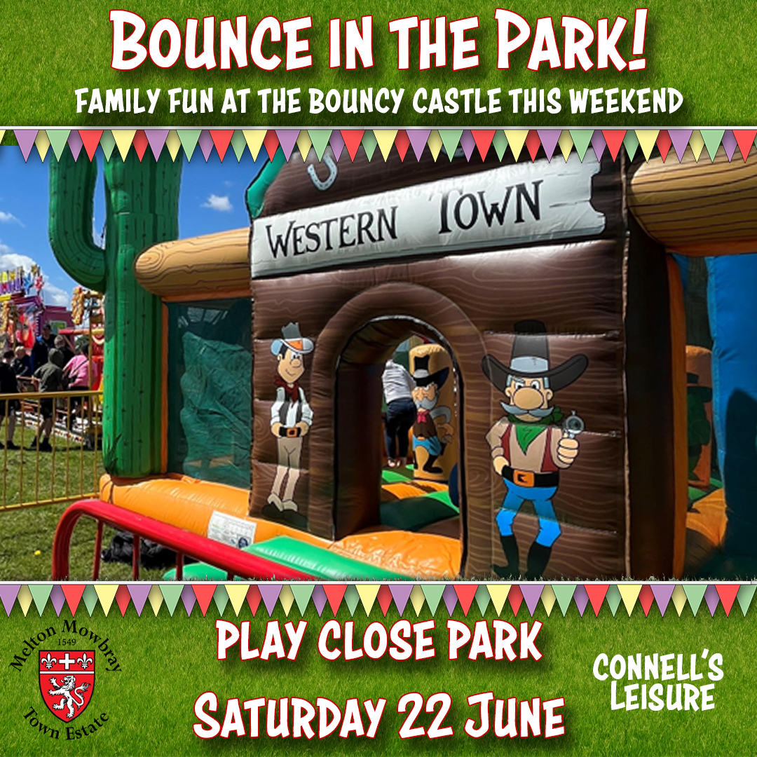 📢 Come down to Play Close Park today (June 22) for some fun on the Bouncy Castle (kids only!)- Don't forget that the Melton Ice Cream Co. will be serving scrumptious ices and refreshments from the kiosk too! Bouncy Castle supplied by Connell's Leisure.😀

#bouncycastle
