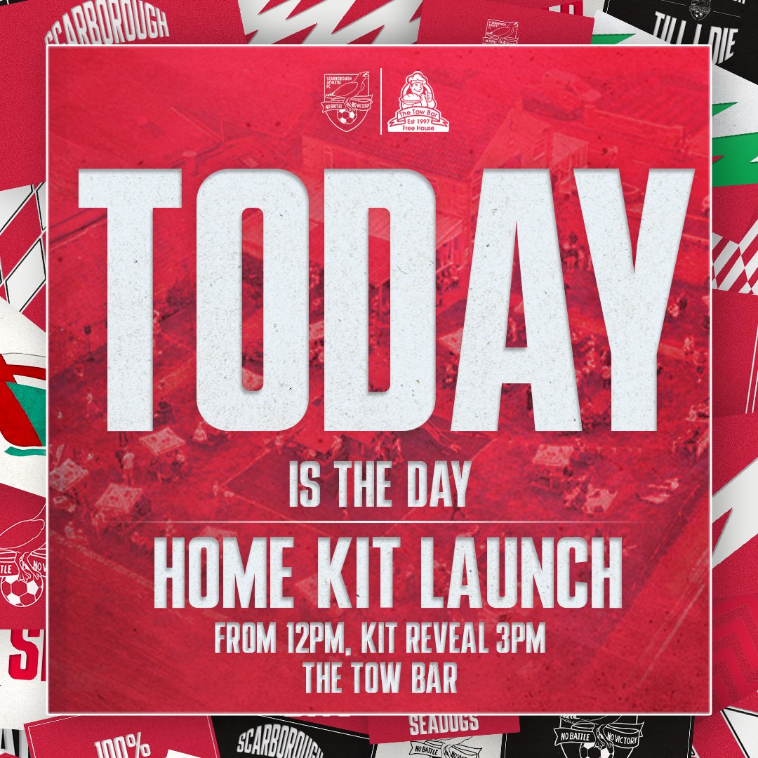 𝑾𝒉𝒐'𝒔 𝒆𝒙𝒄𝒊𝒕𝒆𝒅 𝒕𝒐 𝒔𝒆𝒆 𝒕𝒉𝒆 𝒏𝒆𝒘 𝒉𝒐𝒎𝒆 𝒌𝒊𝒕 𝒍𝒂𝒕𝒆𝒓 𝒕𝒐𝒅𝒂𝒚? 🙋‍♂️

If you can't make it to <a href="/TheTowBar1/">The Tow Bar</a> keep your eyes peeled on social media this afternoon 👀