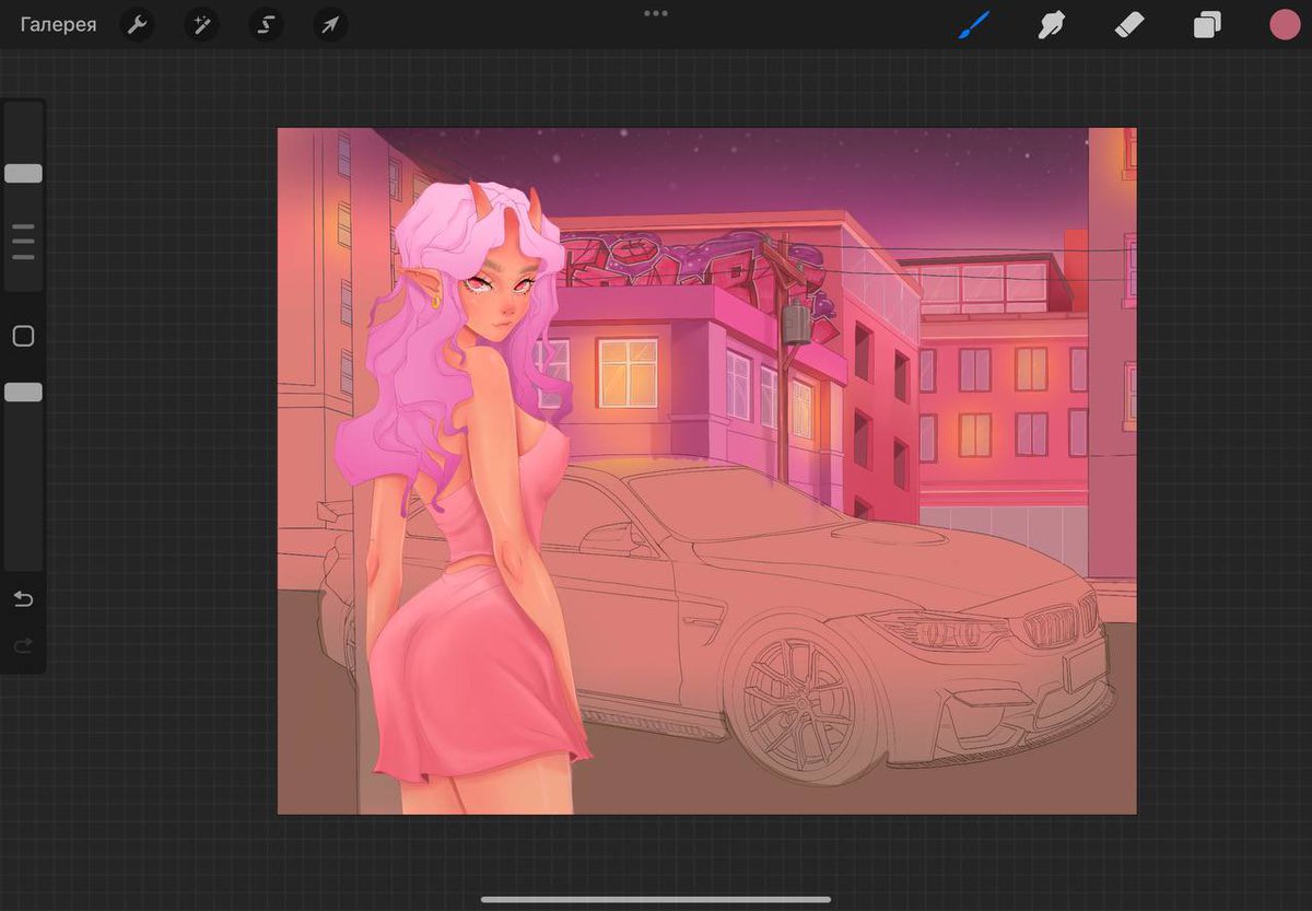 Good morning ! Have a great weekend ! I just have to finish the background and start painting the car. Will be available at <a href="/walletbubbles/">WB</a>