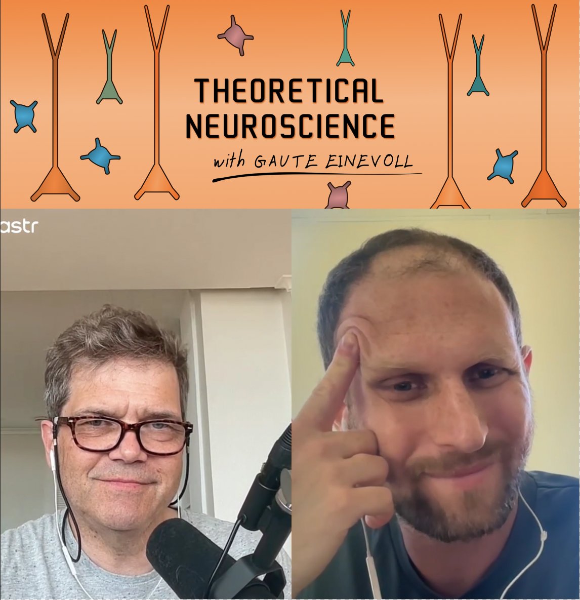 Gaute Einevoll (@gauteeinevoll) on Twitter photo Episode #14 in #TheoreticalNeurosciencePodcast: On the molecular memory code – with Sam Gershman
<a href="/gershbrain/">Sam Gershman</a>
theoreticalneuroscience.no/thn14
It has almost become a dogma that our memories are stored in synapses. But maybe molecules inside cells also contribute? Episode #14 in #TheoreticalNeurosciencePodcast: On the molecular memory code – with Sam Gershman
<a href="/gershbrain/">Sam Gershman</a>
theoreticalneuroscience.no/thn14
It has almost become a dogma that our memories are stored in synapses. But maybe molecules inside cells also contribute?