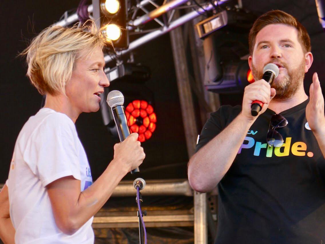 Happy Pride weekend! Looking forward to being part of it again this year.  Sadly <a href="/Ruth_ITV/">Ruth_TV</a> can’t make it this time but she has organised fab weather for us!! <a href="/PrideCymru/">Pride Cymru</a> 🏳️‍🌈