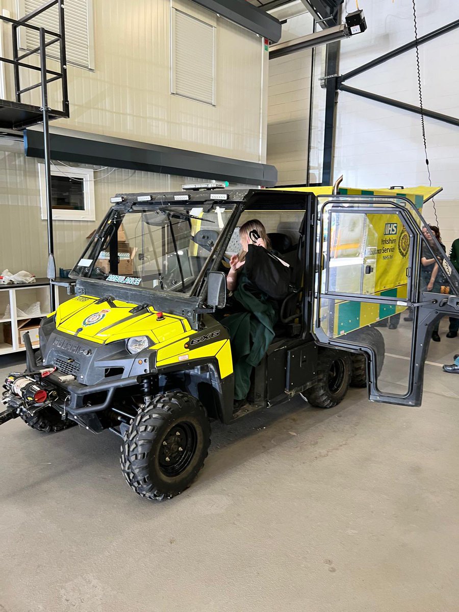 SHU Paramedic (@shuparamedic) on Twitter photo Thank to <a href="/YorkshireHart/">Yorkshire HART</a> for hosting our 1st Yr #studentparamedics yesterday for their final day of visiting some of the specialist areas of <a href="/YorksAmbulance/">Yorkshire Ambulance</a> & <a href="/EMASNHSTrust/">East Midlands Ambulance Service NHS Trust</a> .
Our students definitely now understand the support/HART response better in supporting pt care <a href="/AHP_SHU/">AHP SHU</a> Thank to <a href="/YorkshireHart/">Yorkshire HART</a> for hosting our 1st Yr #studentparamedics yesterday for their final day of visiting some of the specialist areas of <a href="/YorksAmbulance/">Yorkshire Ambulance</a> & <a href="/EMASNHSTrust/">East Midlands Ambulance Service NHS Trust</a> .
Our students definitely now understand the support/HART response better in supporting pt care <a href="/AHP_SHU/">AHP SHU</a>