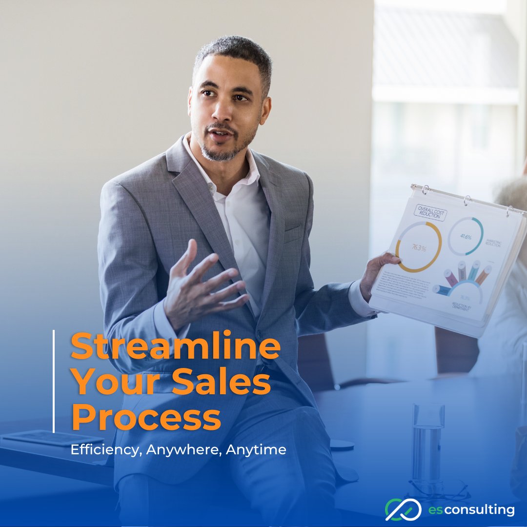 esConsultingUK's tweet image. A Mobile Sales App empowers sales reps to manage tasks on the go. 📲 Discover the power of mobility for your sales team! #SalesApp #MobileSales #SalesTeam #SalesReps