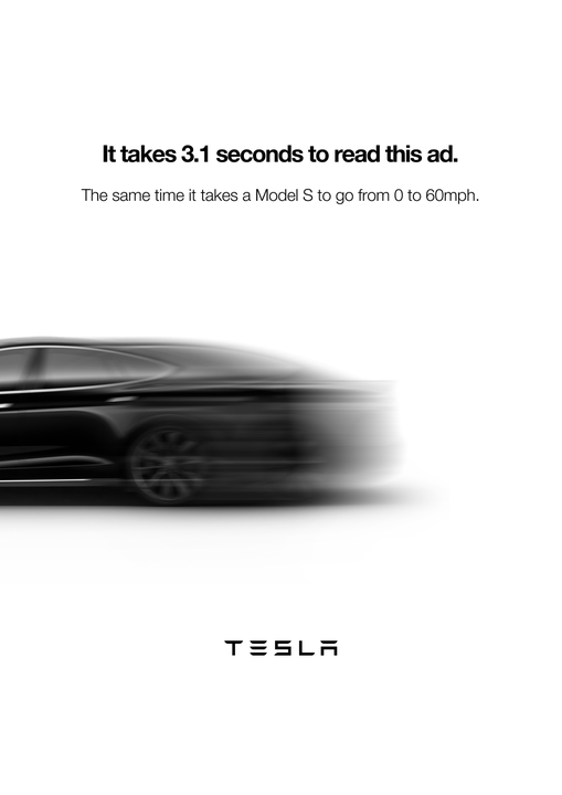 The 15 most creative and iconic ads you've ever seen:

1. Tesla