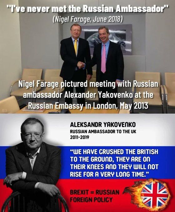<a href="/SkyNews/">Sky News</a> He's been banging on about his puppet master for years. UK journalists have generally ignored it.
He's a traitor and our very own Lord Haw Haw.