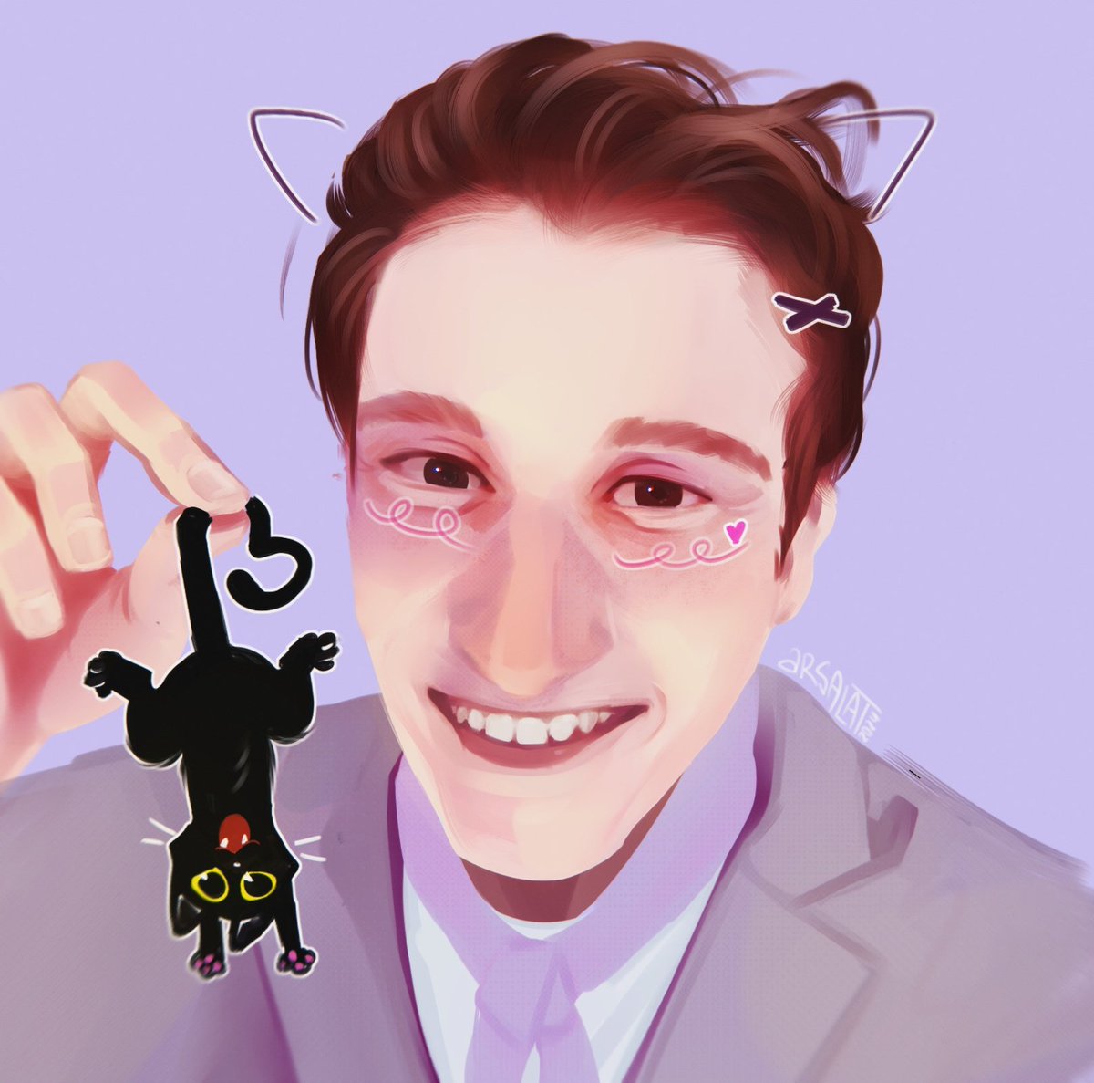 salossalatom's tweet image. #хольт #мги
большой хольт держит микро хольтёнка
мурлыков отец, он меня из артблока вытащил ❤️