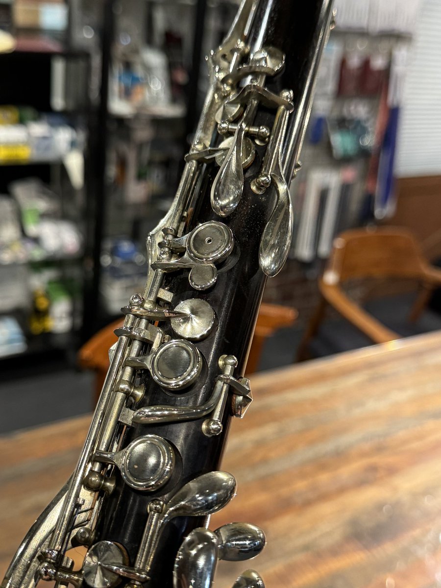 中古アルトクラリネット クランポン Academy ・・・・・・・・・ 古い