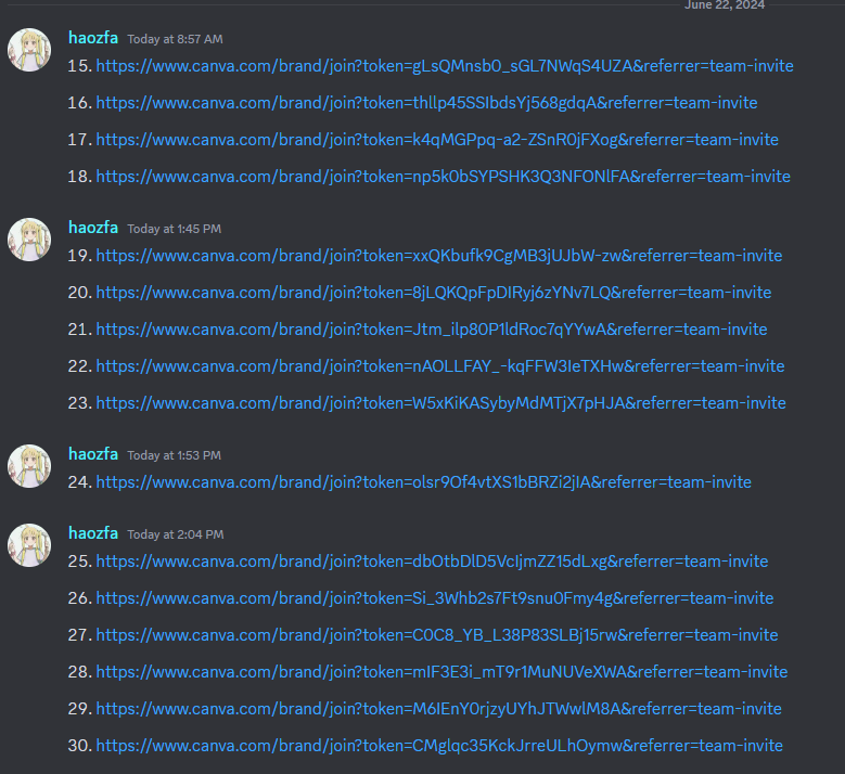 concizel's tweet photo. From now, I will share 1 Canva Pro link per 1 post. If you want to copy the entire link just join my discord server.

Discord: https://t.co/7ptheyb2HU
Telegram: https://t.co/Qb47pwXfTc

#canva #canvapro #freecanva #illusrtationart #artreferences #digitalarts https://t.co/EtaURRe5sC