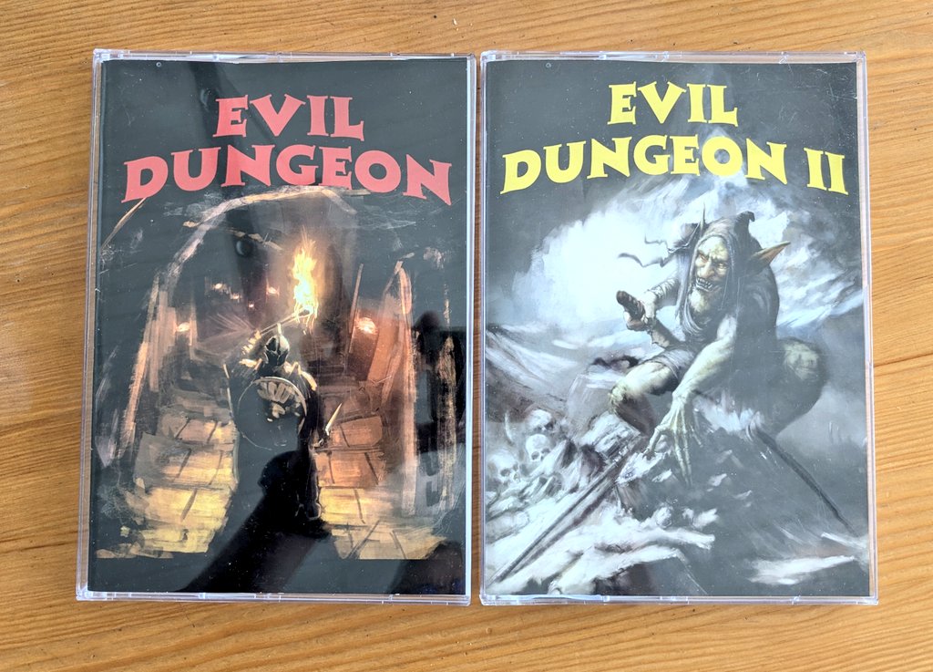 podcastlegends's tweet photo. Eine neue Podcast-Folge ist online. 🥳

Wir tauchen in die düstere Welt von "Evil Dungeon" ein, das 2023 für den C 64 erschien und von Gregor Schillinger @1980Miyagi.  entwickelt wurde. 

https://t.co/uhWbRENAS7

https://t.co/HTiND7Oapw

https://t.co/Fbyg0YHMXV

#EvilDungeon https://t.co/9AshKNUHcE