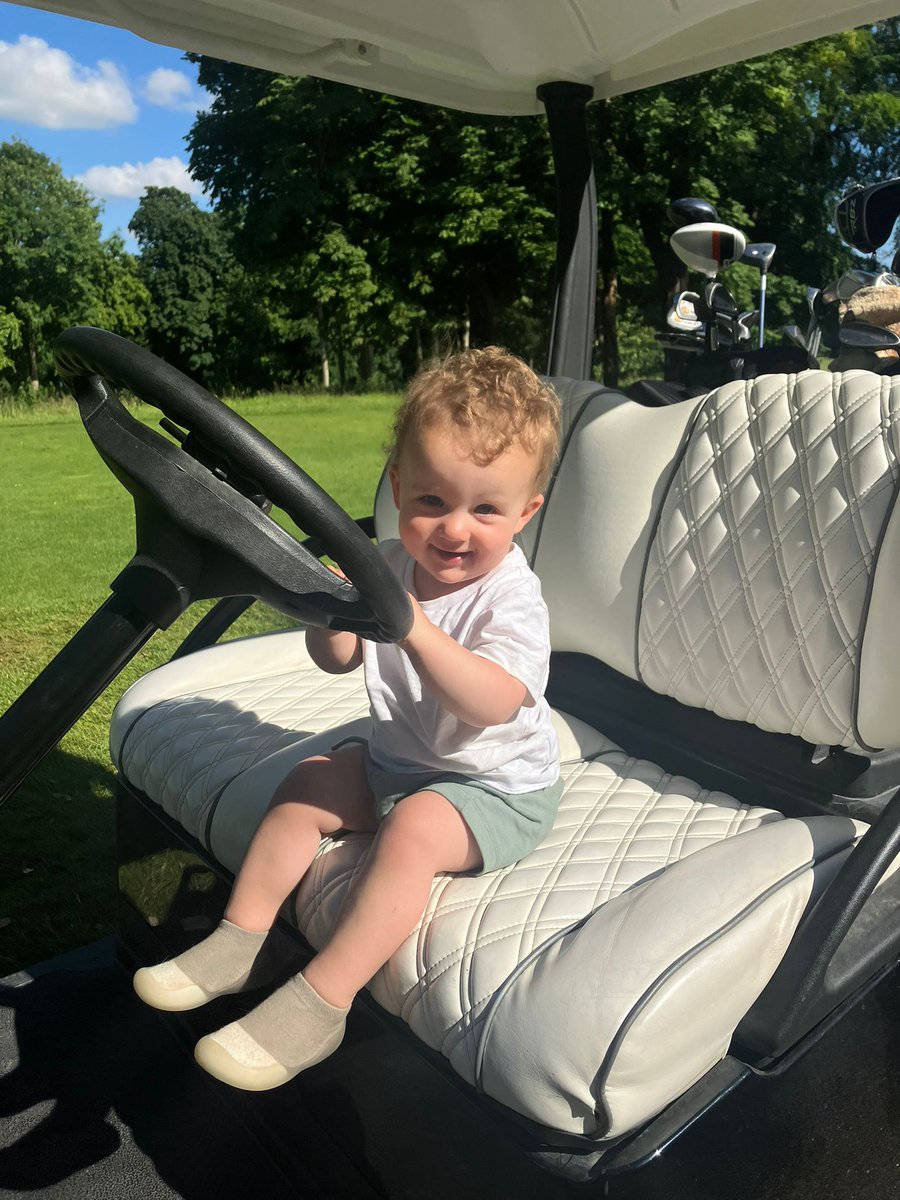 Last night I took my son on the golf course <a href="/goodwood_golf/">Golf At Goodwood</a> I think he enjoyed the buggy!! #thedownscourse #golf #getkidsintosport