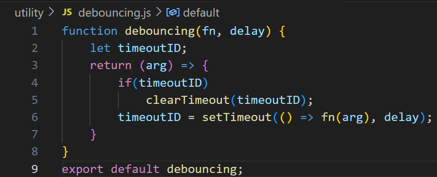 See this beautiful code snippet. It implements Debouncing in JavaScript.
Debouncing is the technique to call the function after a certain delay since the last time it was invoked.