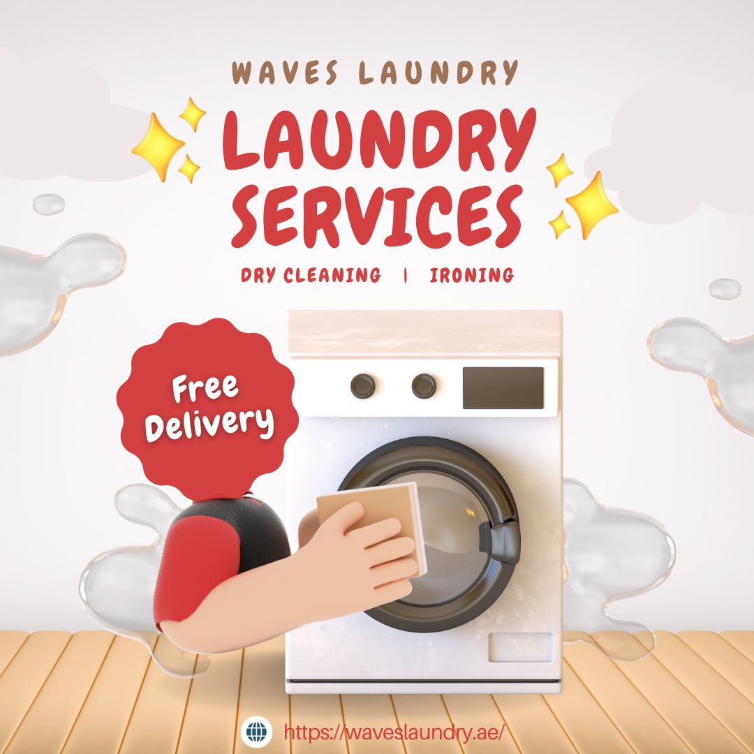 Let Waves Laundry take the stress out of your #laundry routine. Discover the ease and convenience of our #drycleaning pick up service in Dubai today!

📍 Serving every corner of #Dubai. Book your #service now and experience laundry like never before!

waveslaundry.ae