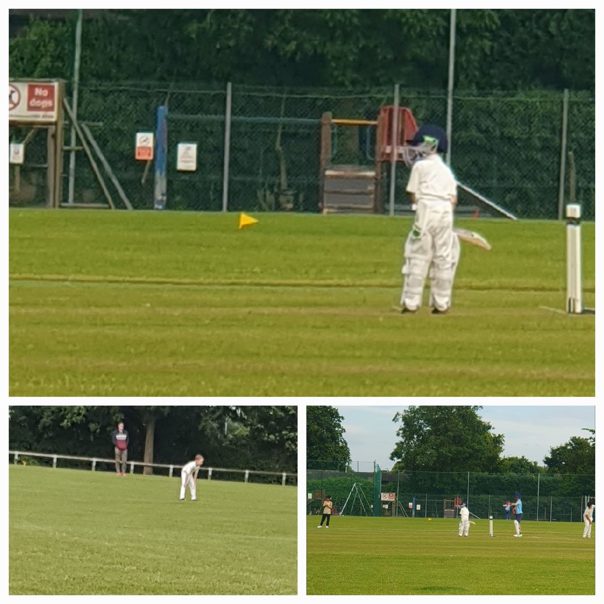 When at 8, cricket is your life  🏏💙