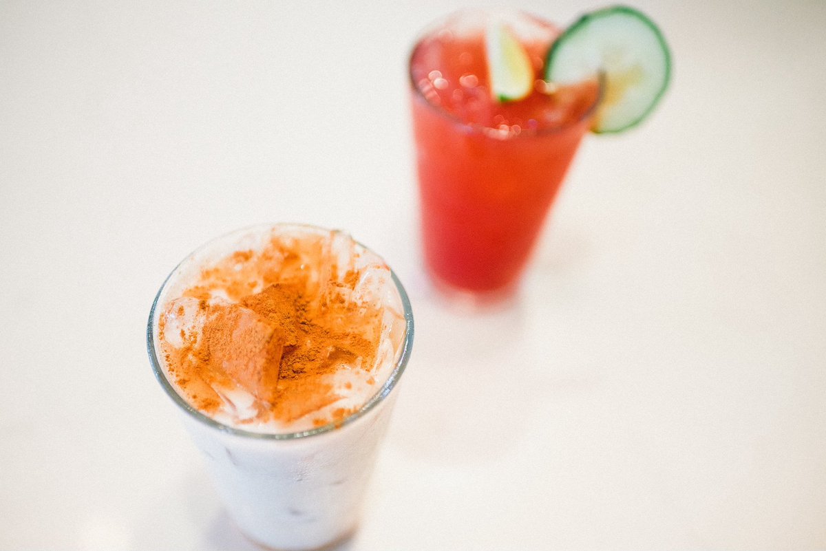 SeisKitchen's tweet photo. Ahhhhhhhgua Frescas! https://t.co/KbMSskQP91
