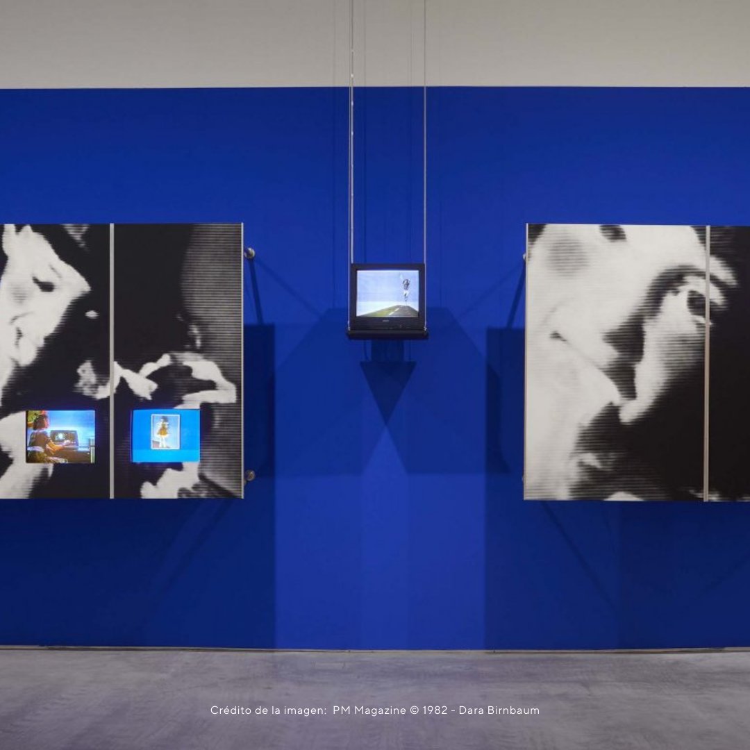 Hoy, en #DespiertaConArte, amanecemos con “PM Magazine” (1982).

Dara Birnbaum usa un programa de TV de prime time en EE.UU. y un anuncio de ordenadores. 

Selecciona imágenes de familias americanas en su casa y las altera para crear un collage de impacto visual. 

📍Sala 001.01