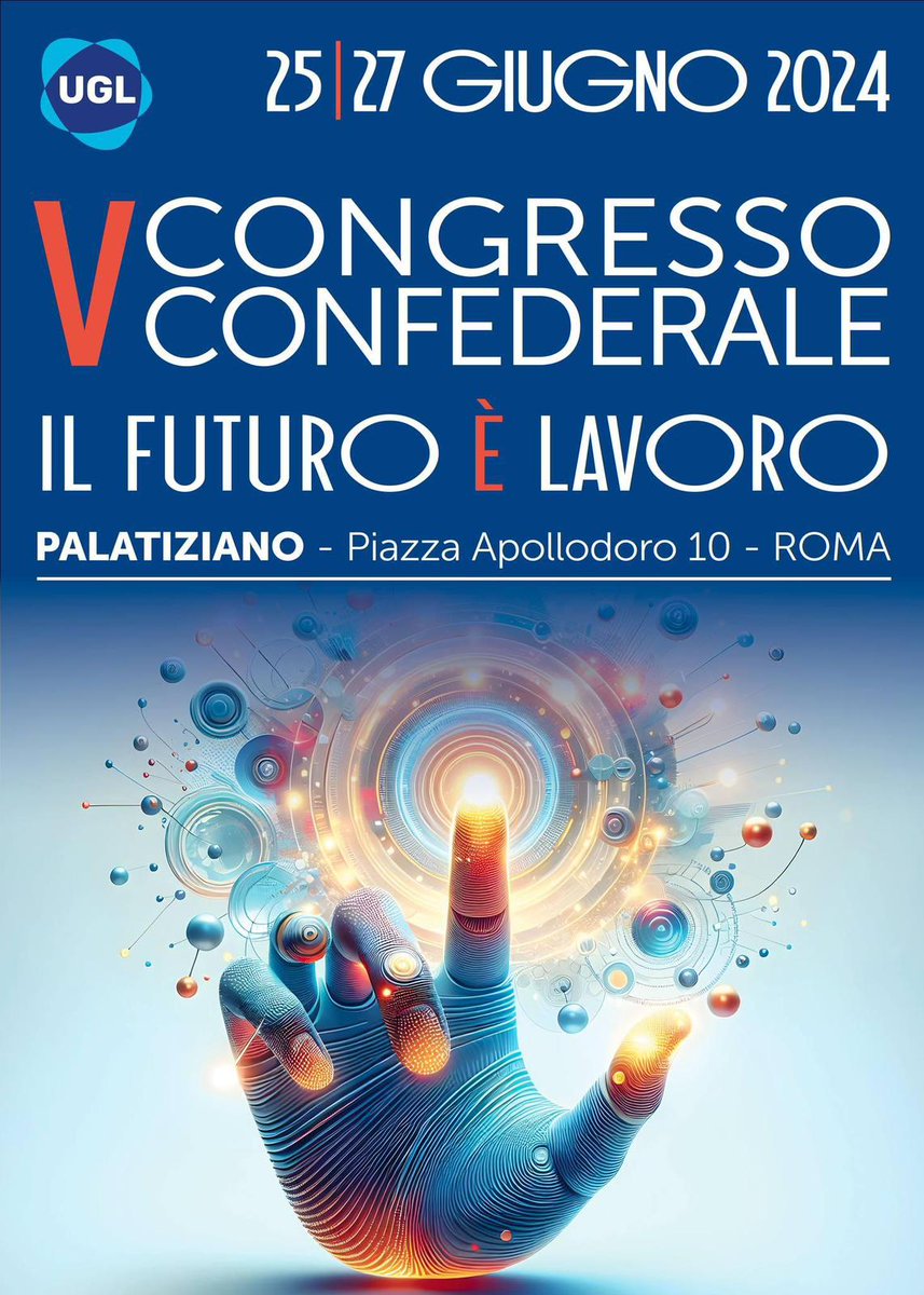 Ancora pochi giorni e a #Roma sarà celebrato il V Congresso di <a href="/UGLConf/">UGL Confederazione</a> . Con i suoi numerosi delegati <a href="/UglCatania/">Ugl Catania</a> sarà presente per contribuire a valorizzare ancor di più il sindacato e la sua azione nei territori.