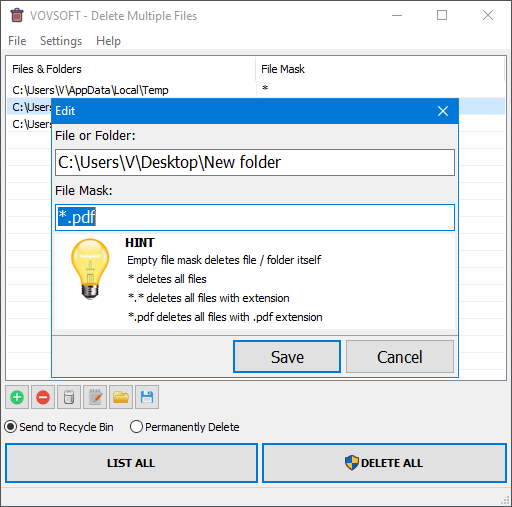 vovsoft's tweet photo. Are you sick and tired of the tedious process of deleting files one by one? 🗑️ Introducing Delete Multiple Files - the ultimate game-changer for streamlining your file management! 🙌 This powerful tool takes the hassle out of digital cleanup, allowing you to quickly and securely https://t.co/MjANAlUnIg