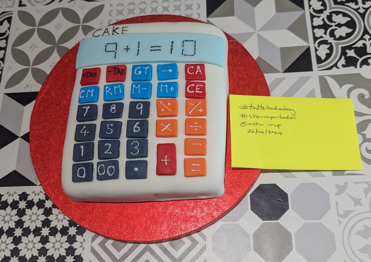 It's been a while #TwitterBakeAlong
Here is my biggest bear's 10th birthday cake #showusyourbakes