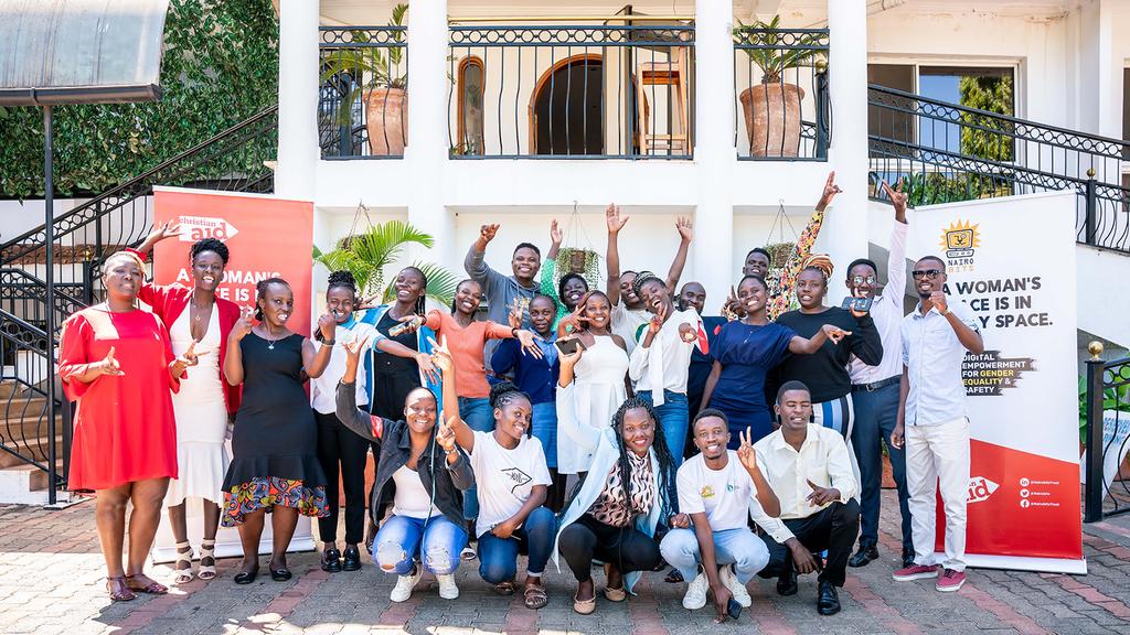 The Great Daughter is thrilled to have been part of a breakfast sitting hosted by Nairobits Trust and Christian Aid to share findings for digital empowerment for gender equality and safety project piloted in kisumu. This was focused on the role of investing in women's economic