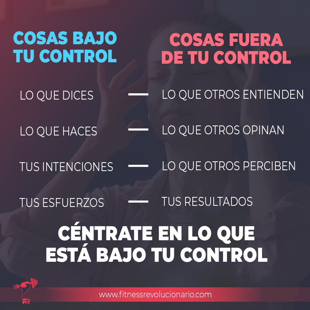 FITrebelde's tweet photo. Una de las ideas estoicas más poderosas es la "Dicotomía de Control".

Dedicar toda tu atención y energía a lo que puedes controlar mejorará tus resultados y reducirá el sufrimiento causado por las cosas que no dependen de ti. https://t.co/APVCnA9b62