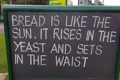 OMGFacts's tweet image. #carbs #carb #bread #funny