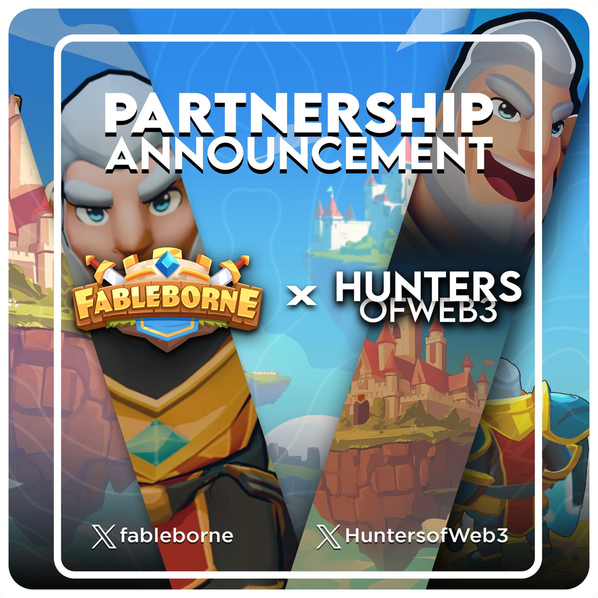 Hunters of Web3 (@huntersofweb3) on Twitter photo Happy to announce our collaboration with <a href="/fableborne/">Fableborne</a>
Fableborne is a mobile, web3-powered multiplayer game blending Action RPG and strategy deck building on defense.
Stay tuned for more details. Happy to announce our collaboration with <a href="/fableborne/">Fableborne</a>
Fableborne is a mobile, web3-powered multiplayer game blending Action RPG and strategy deck building on defense.
Stay tuned for more details.