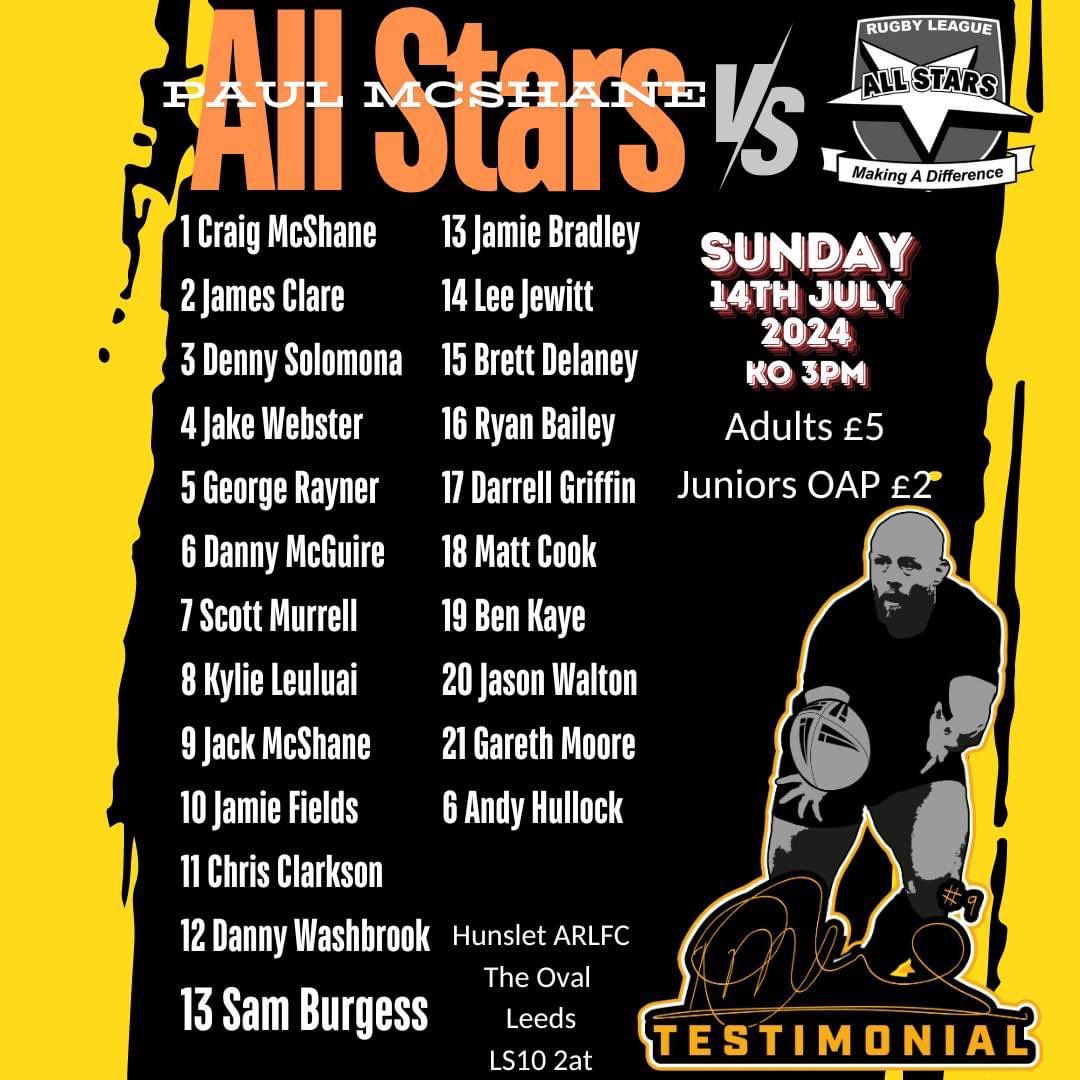 Really looking forward to this event… Can’t wait to have some future stars rubbing  shoulders with some of our games greats… Hopefully a fun packed day for All involved. Thanks to Life For a Kid &amp; Rugby League All Stars for the support…