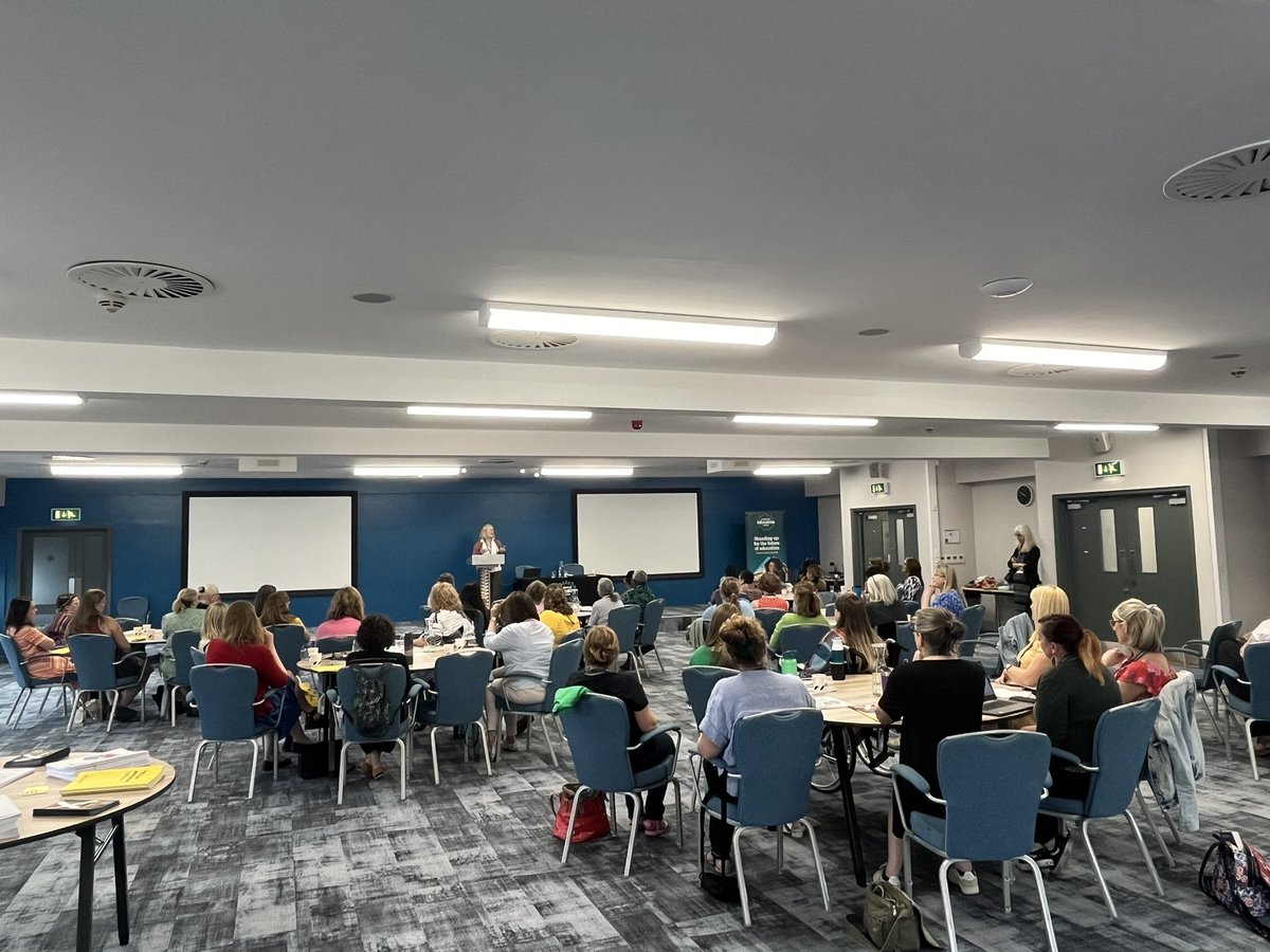 Our brilliant <a href="/NEUnion/">National Education Union</a> President <a href="/emsamrose/">Emma Rose 🧡</a> opening our regional women’s conference today. We are here to take up space and make a difference! #NEUwomen #CPD <a href="/EasternNeu/">NEU Eastern</a>