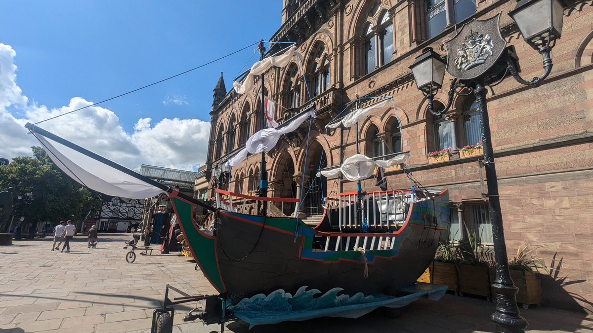 ShitChester's tweet image. Midsummer parade at 2pm today featuring all these wonderful creations