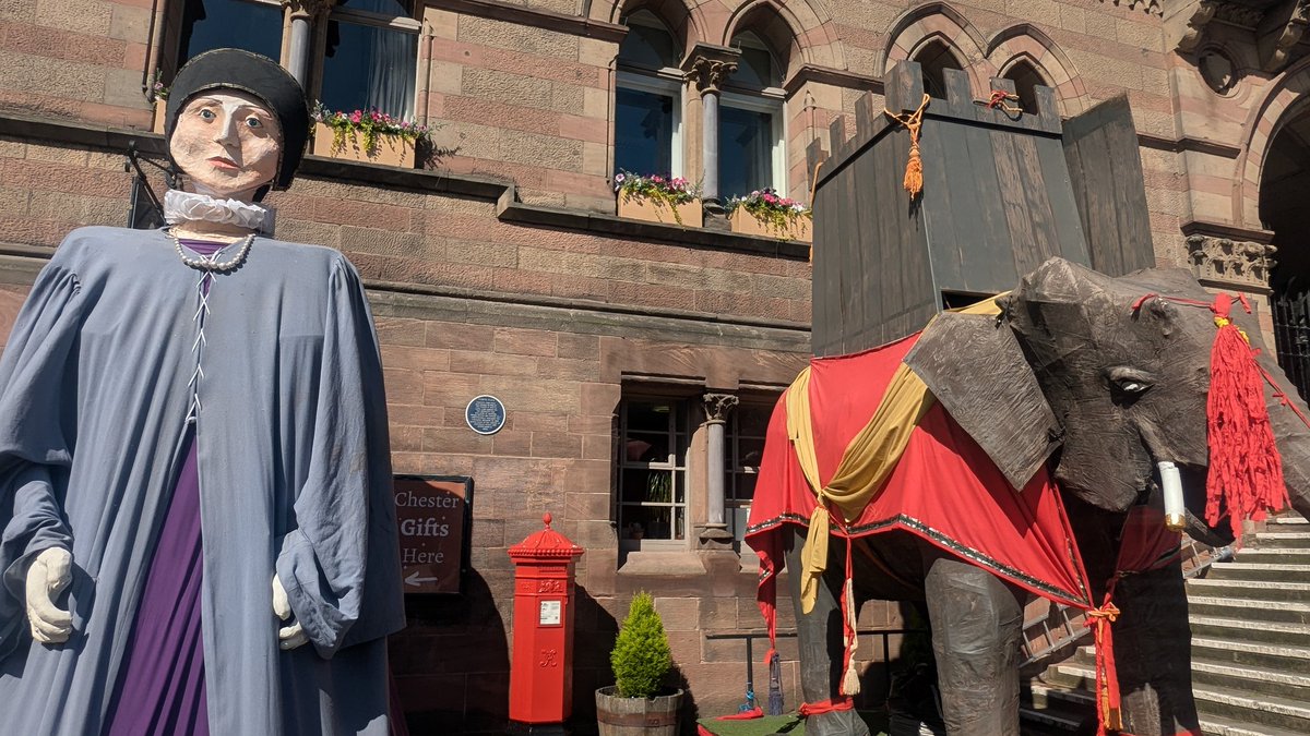 ShitChester's tweet image. Midsummer parade at 2pm today featuring all these wonderful creations