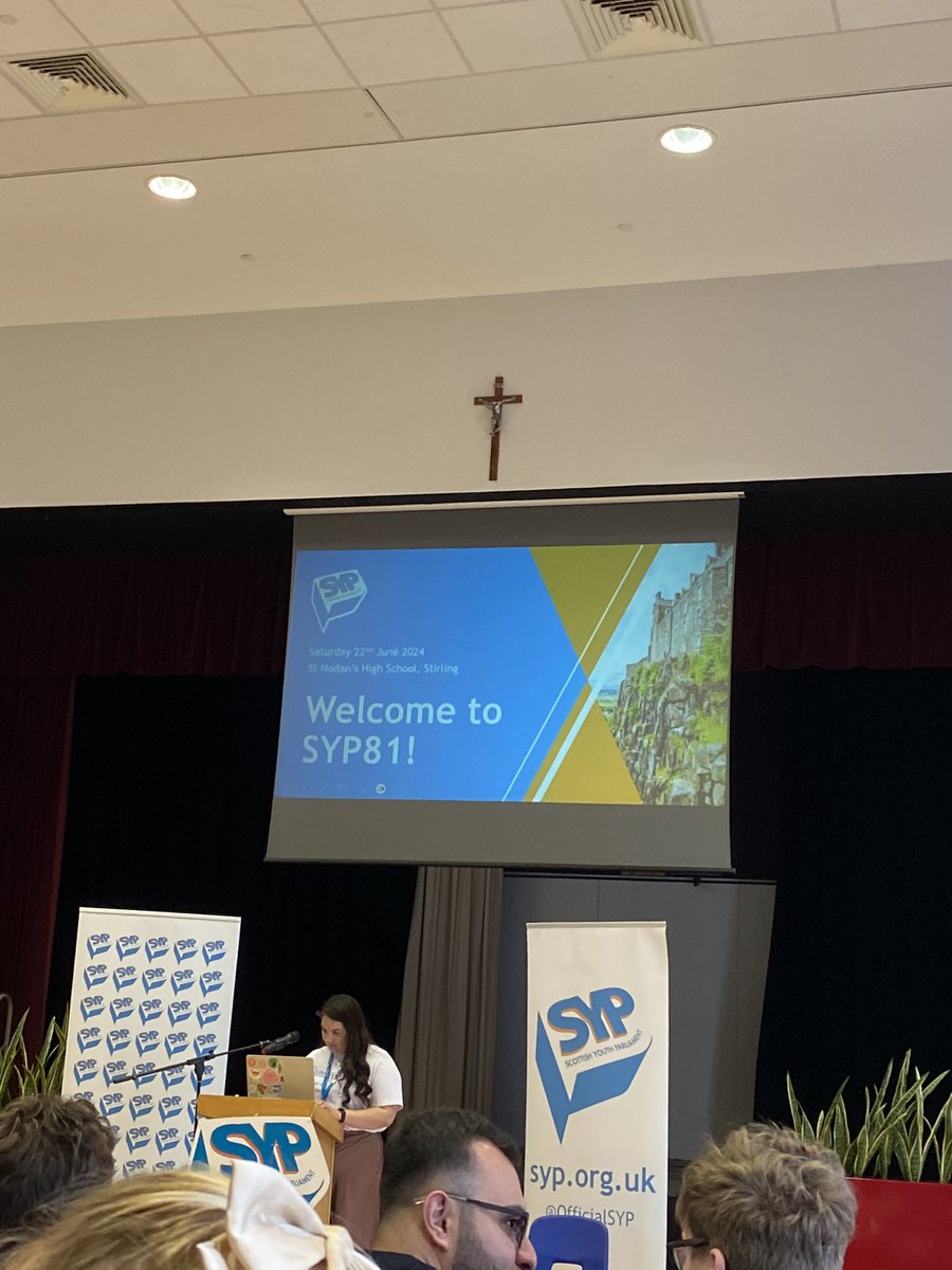 Very happy to be here for #SYP81 in stirling!