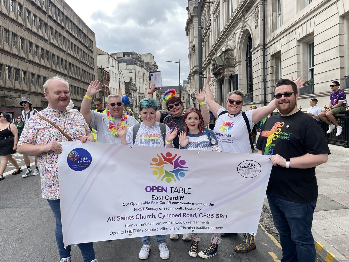 East Cardiff Ministry Area (@eastcardiffma) on Twitter photo Happy Pride from <a href="/opentablelgbt/">Open Table Network</a> East Cardiff! Youβre all FABULOUS & LOVED!!!!
<a href="/PrideCymru/">Pride Cymru</a> <a href="/ChurchinWales/">The Church in Wales | Yr Eglwys yng Nghymru</a> Happy Pride from <a href="/opentablelgbt/">Open Table Network</a> East Cardiff! Youβre all FABULOUS & LOVED!!!!
<a href="/PrideCymru/">Pride Cymru</a> <a href="/ChurchinWales/">The Church in Wales | Yr Eglwys yng Nghymru</a>