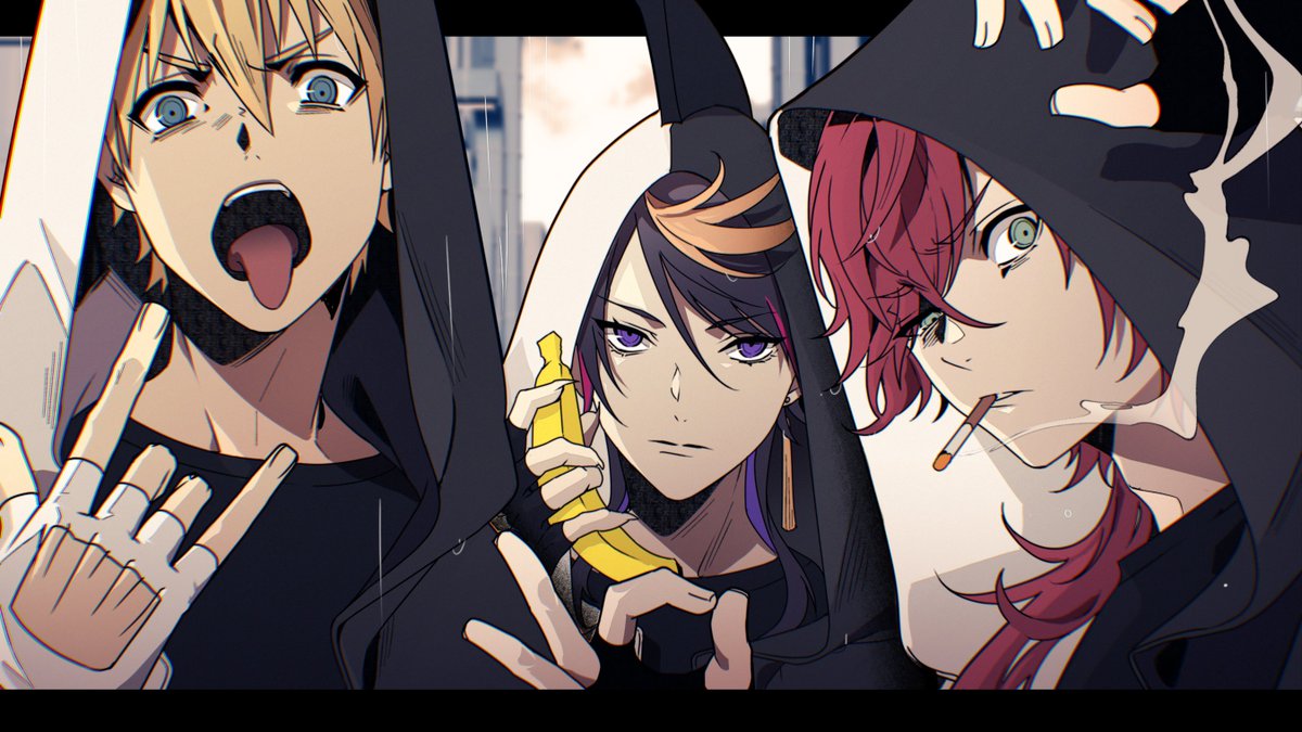 『俺達、世界変えるか』

#にじGTAFA　#イロ絵す　#絵クス絵画　#YaminoArt