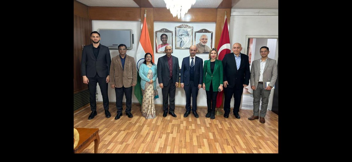 MUSIADIndia's tweet photo. We are deeply saddened to learn about the passing of Mr. Virander Paul, the Ambassador of the Republic of India to Turkiye ,Ankara who we were happy to work with and who was a friend of Türkiye We extend our condolences to the people of India and his family &amp;share in their sorrow https://t.co/u0O5KXyYRI