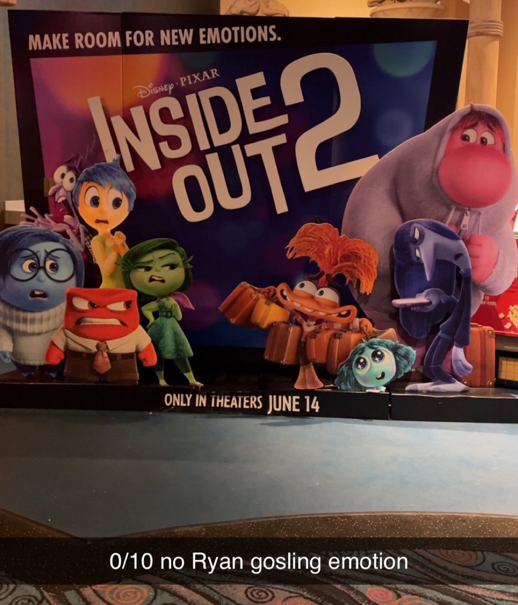 Just saw inside out 2