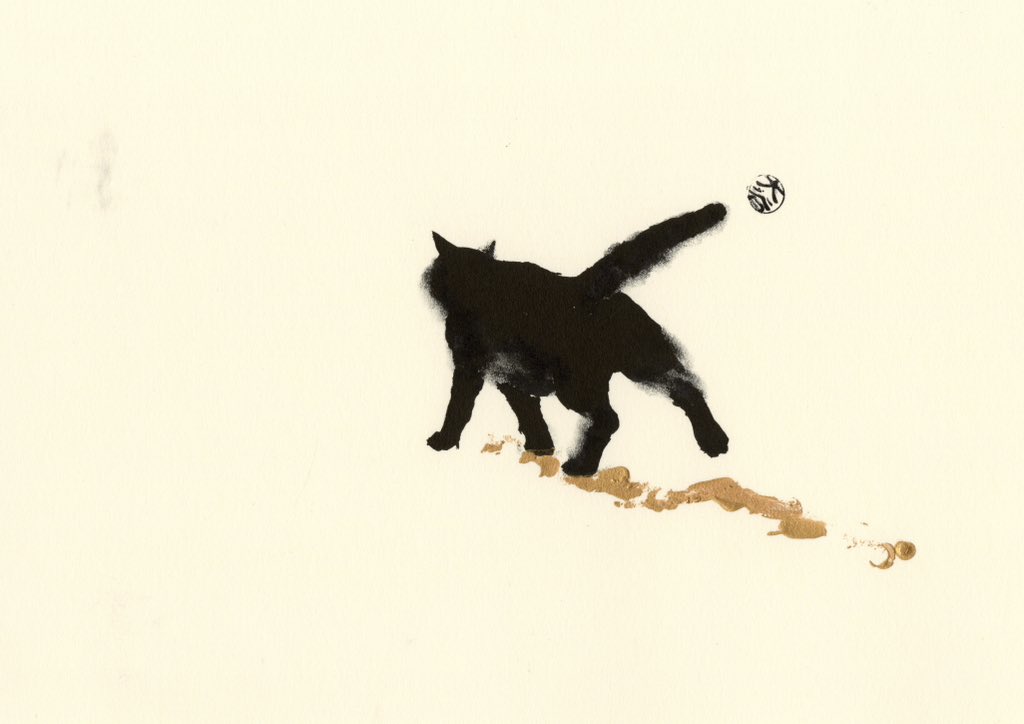 nyananwan1's tweet photo. 大学課題　100枚ドローイング
「今年のねこ」をテーマに描きました

改めてねこのあたたかさ美しさに触れた100枚でした https://t.co/xAEnTz0tan