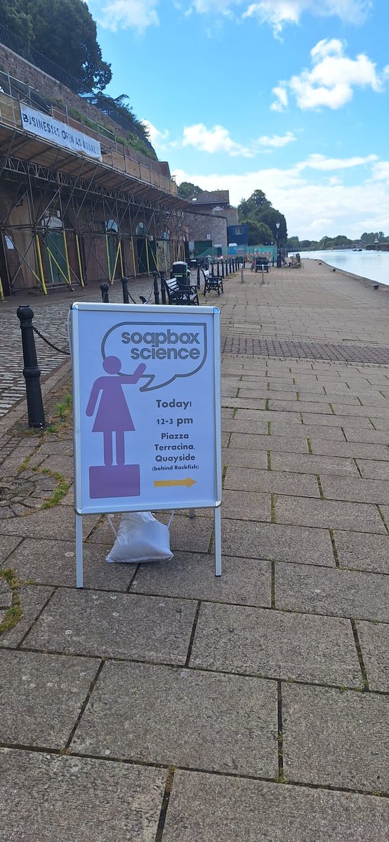 Soapbox Science Exeter (@soapboxexeter) on Twitter photo We are just getting set up folks! We hope to see you all there soon!
The sun is shining!
<a href="/SoapboxScience/">Soapbox Science</a> <a href="/UniofExeter/">University of Exeter</a> We are just getting set up folks! We hope to see you all there soon!
The sun is shining!
<a href="/SoapboxScience/">Soapbox Science</a> <a href="/UniofExeter/">University of Exeter</a>
