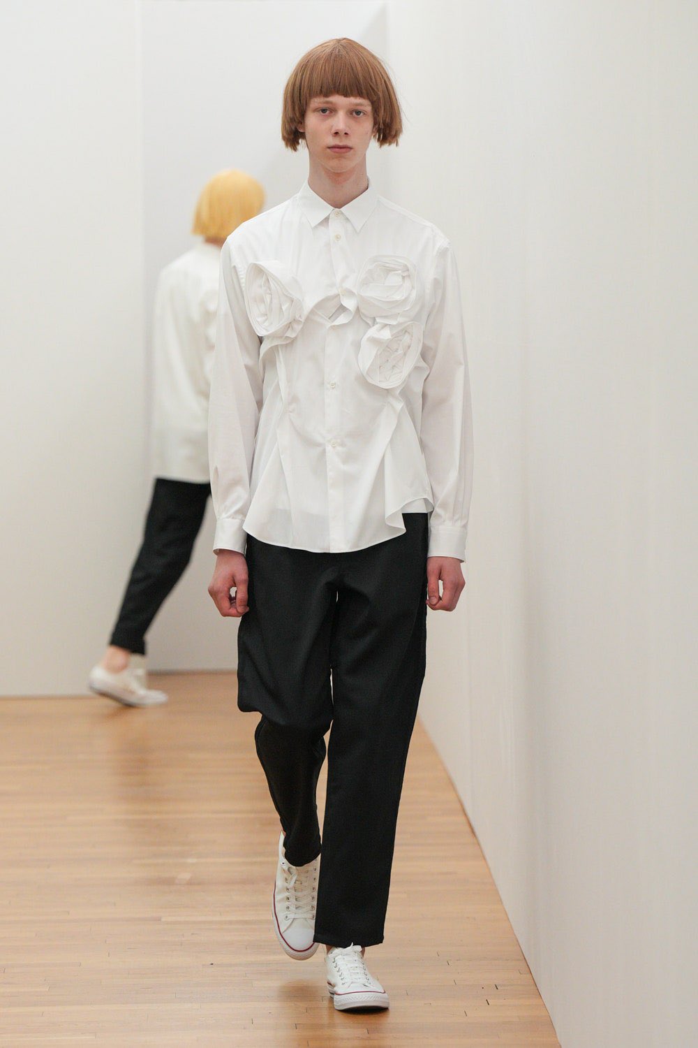 コムデギャルソン　トップス COMME des GARCONS SHIRT * Forever Wide Classic Poplin Stripe