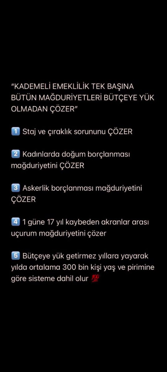 <a href="/ozgurerdursun/">Özgür Erdursun</a> Bozulacak moral de kalmadı hayatımız alt üst oldu 1 güne 17 yıl zulmüyle..
Emeklilik sisteminde adalet ne zaman sağlanacak?
Bu Eşitsizlik bitmeli!
Kademeli emeklilik anayasal haktır.

#KademeyeBayramNeZaman