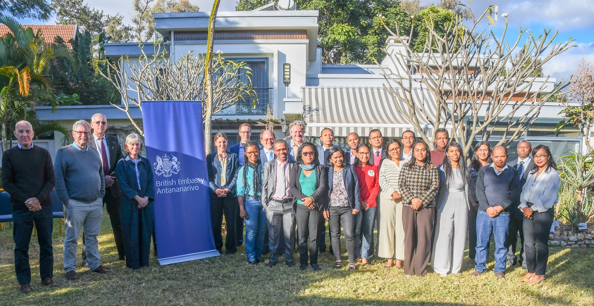 David Ashley (@davidwillashley) on Twitter photo <a href="/DefraGovUK/">Defra UK</a> is funding over 30 projects across #Madagascar to protect nature & support development.
Delighted to host our wonderful partners & the visiting π¬π§ team led by <a href="/uksciencechief/">Government Office for Science</a> & <a href="/AndreaLedward/">andrea ledward</a> to share best practice & enhance collaboration. π¬π§π€π²π¬ <a href="/DefraGovUK/">Defra UK</a> is funding over 30 projects across #Madagascar to protect nature & support development.
Delighted to host our wonderful partners & the visiting π¬π§ team led by <a href="/uksciencechief/">Government Office for Science</a> & <a href="/AndreaLedward/">andrea ledward</a> to share best practice & enhance collaboration. π¬π§π€π²π¬