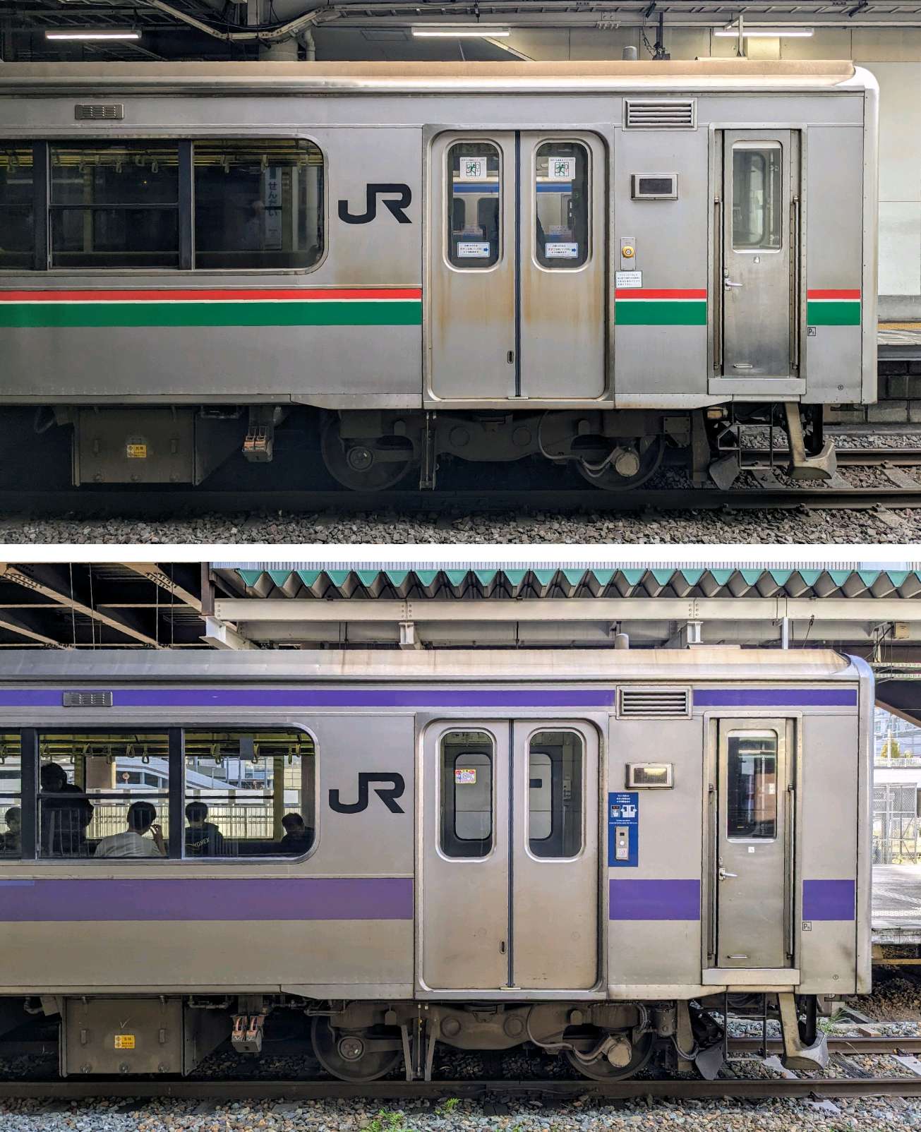 701系 半自動ドアボタン JR701系0番台